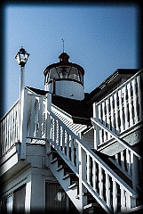Bass River Light on Roof of the Lighthouse Inn